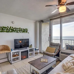  Apartment Top-floor With 2 Oceanfront Balconies!